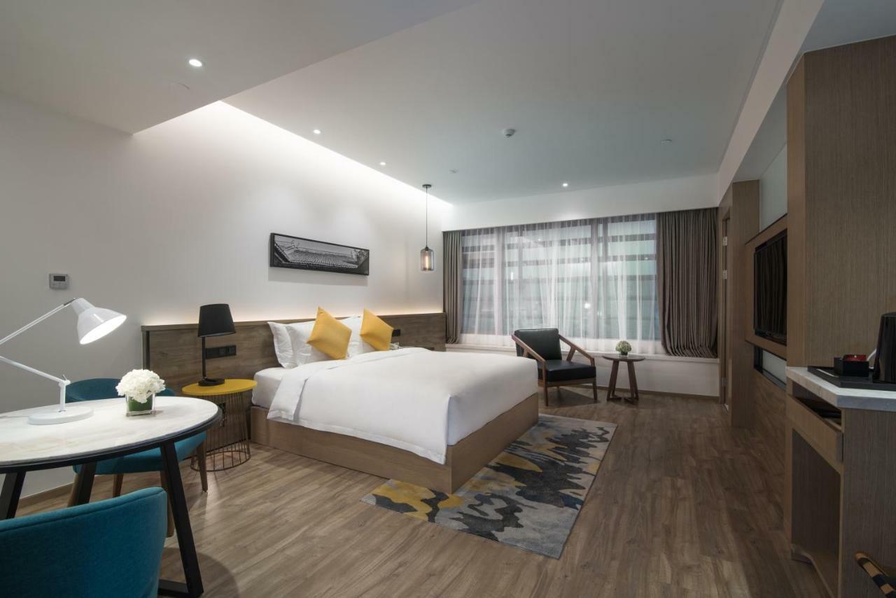 Hotel Auraya By Suning Nanjing Hexi Shangxinhe Exteriér fotografie