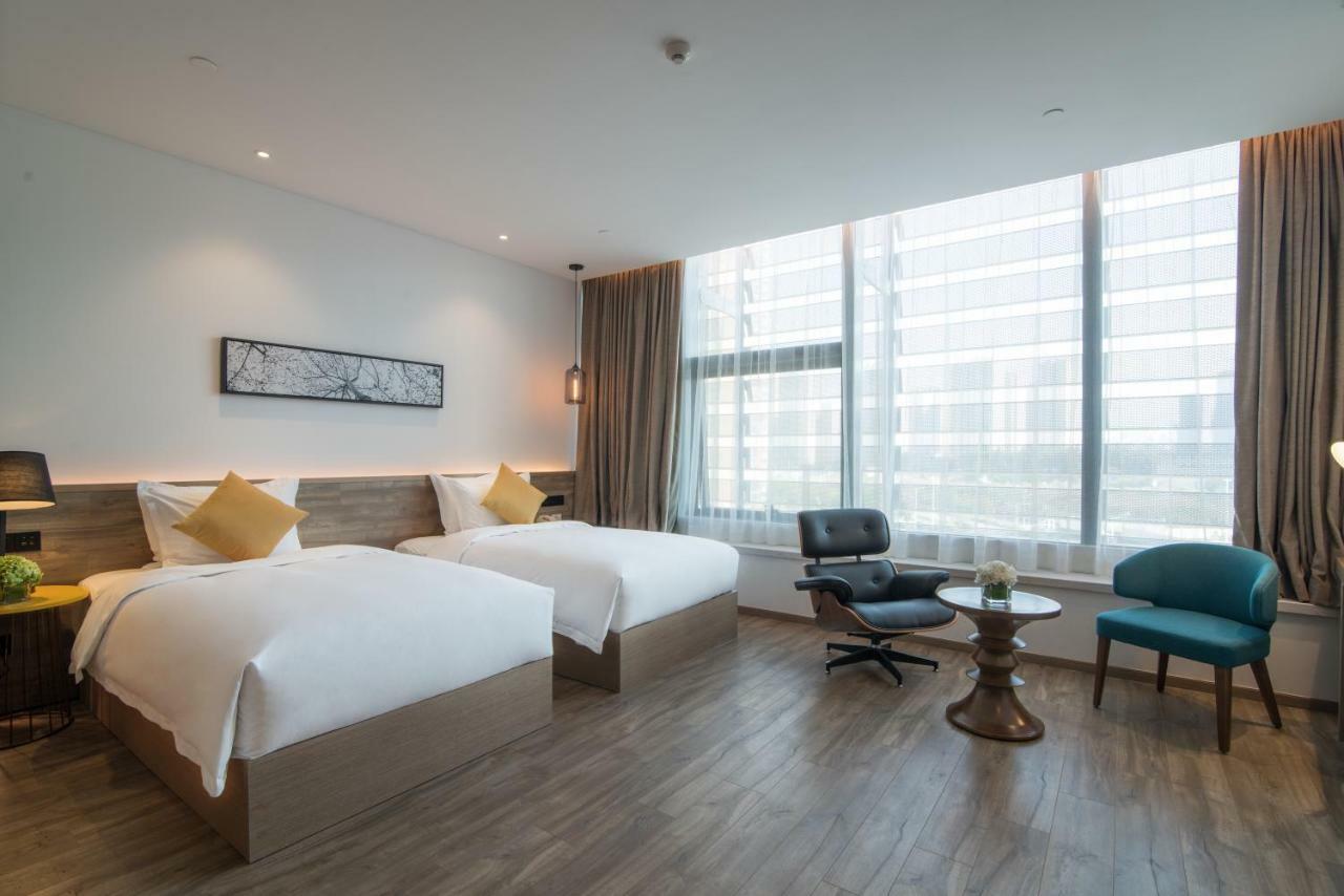 Hotel Auraya By Suning Nanjing Hexi Shangxinhe Exteriér fotografie