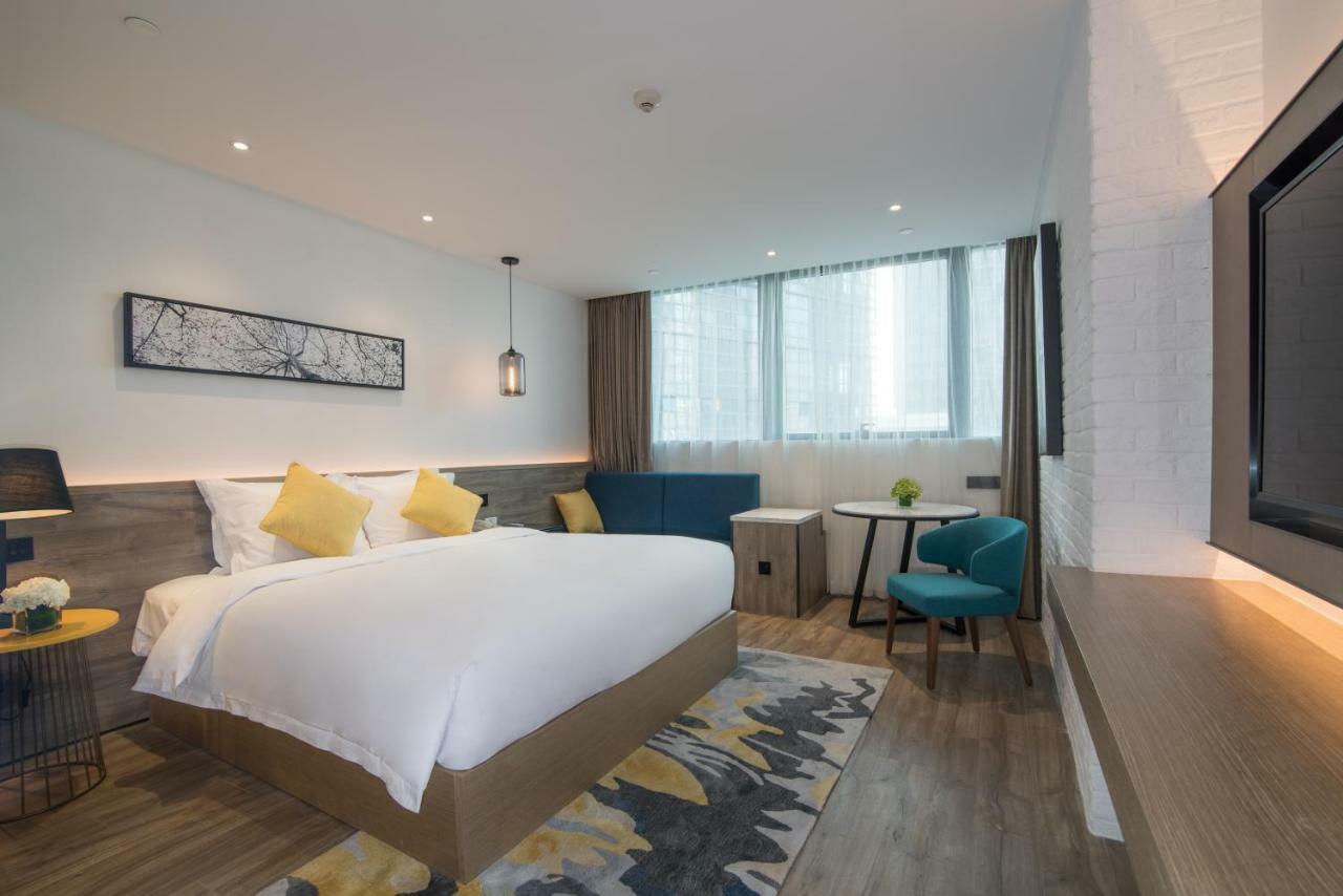 Hotel Auraya By Suning Nanjing Hexi Shangxinhe Exteriér fotografie
